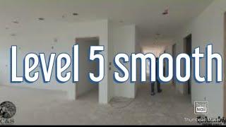 Level 5 smooth finish