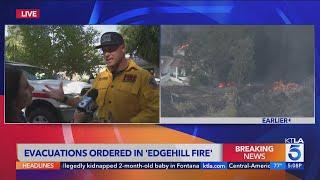 San Bernardino fire burns several homes; fire officials speak out