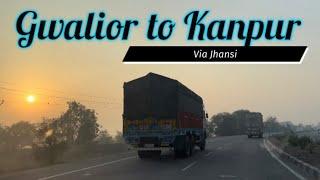 Gwalior to kanpur by road I Jhansi to Kanpur I #cardrive #roadtrip #travelvlog #kanpur #jhansi