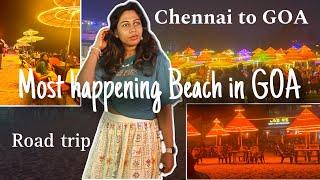 Goa tour from Chennai | Goa vlog in tamil | chennai to Goa complete tour guide | Baga beach Goa