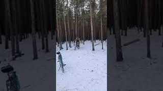 экстрим на велосипеде Лёня