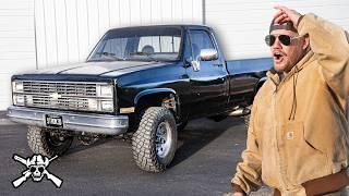 ABANDONED Chevy Squarebody Truck! - Will it RUN AND DRIVE after YEARS in a Field?