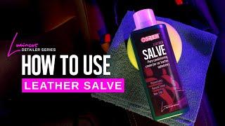 ( How - To - Use ) OSREN Luminous Leather Salve