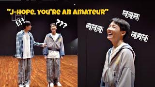 BTS Jin Takes Revenge On Dance Leader j-hope | Hobi Reminds Seokjin Who Leads BTS Performances