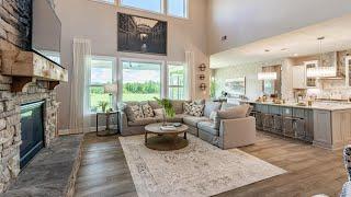 The Leland Floorplan by Fischer Homes | Model Home in Governor's Preserve