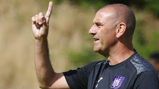 Coach Simon Davies about his first training camp