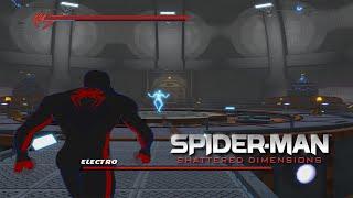 Across the Spider-Verse Suit Miles Vs. Electro Mod in Shattered Dimensions