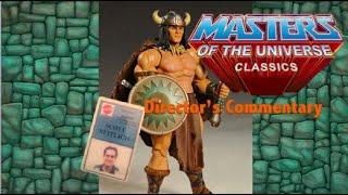 Secrets of MOTU Classic Vikor, concept art come alive as an amazing action figure from Mattel