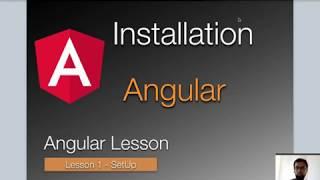 Lesson 1 - Install angular on a MacBook