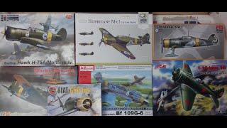 YOU CHOOSE MY NEXT BUILD. FOCUS ON FINLAND. 7 DIFFERENT WW2 ERA FINNISH AIR FORCE, ILMAVOIMAT KITS.