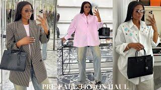 TRY- ON  HAUL PRE- FALL TRANSITIONS OUTFITS FOR SEPTEMBER 2024* FABRIQUE |FLOWE MONICA