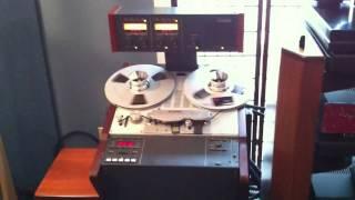 Visit to John's place- Tape Fun with Studer and Otari MTR-15