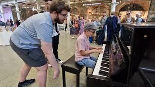 Kid Shocks Big Crowd With Pirates of the Caribbean