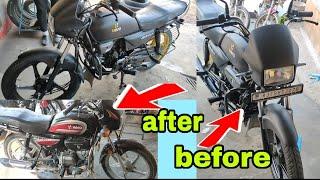 First part Splendor bike modify 2021 new model