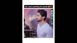 Harshad searching for Pranali️#abhira #yrkkh #harshadchopda #pranalirathod #harshali