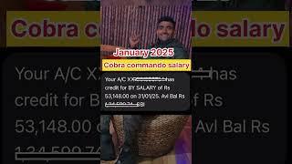 COBRA COMMANDO SALARY || january month ||