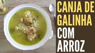 Canja de galinha com arroz | Food From Portugal