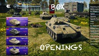 ERSATZ M10 PLATOON?!?!!??? (Medium Box Openings) - War Thunder Mobile