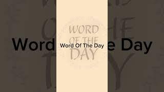 word of the day(day 8)