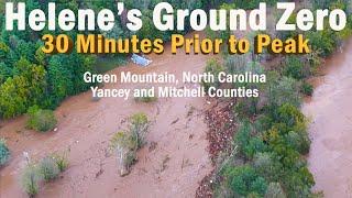 30 Minutes Prior to Peak - North Toe River - Yancey County - Relief Bridge