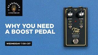 Why You Need A Boost Pedal!