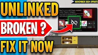 UNLINKED Not Working ? - DO THIS NOW TO FIX IT !