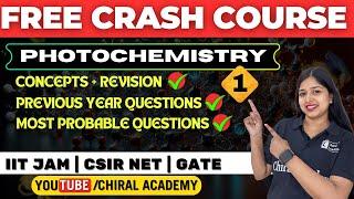 Organic Photochemistry- Free Crash Course | Complete Concepts + PYQs for IIT JAM, GATE & CSIR NET