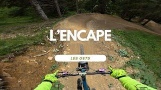 L’Encape Bikepark Les Gets France  Portes Du Soleil Full Run POV RAW