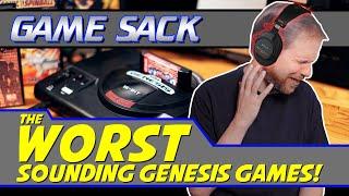 The Worst Sounding Sega Genesis Games! - Game Sack