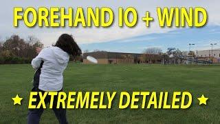 Advanced Ultimate Frisbee Throws: Inside Out Forehand + Wind