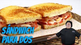 Sándwich para dos, una cena perfecta