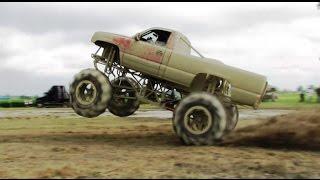 Wheelie Time With Big Red At Red Barn Customs Mud Bog