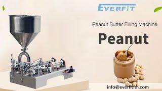 Small peanut butter filling machine | #peanut