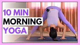 10 min Morning Yoga Stretch for an ENERGY BOOST