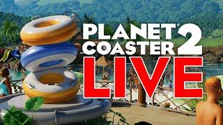 Detailing & Hot Fix Hot Takes! | Planet Coaster 2 LIVE