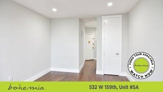 532 W 159 #5A - Studio $1,575