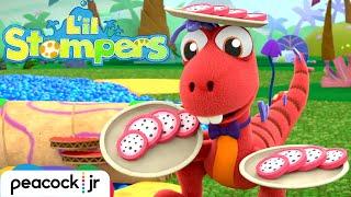 FULL EPISODE | Snack Time! Trying New Food is Fun! | L'IL STOMPERS