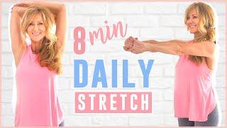 8 Minute Full Body Stretching Routine For Women *ALL STANDING*