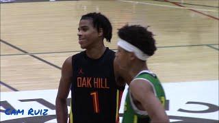 CHRISTIAN ANDERSON VS. VJ MILLER! Oak Hill vs. AZ Compass Prep| Full Game Highlights