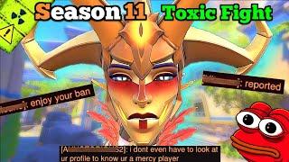 "You CHEATER I'm Reporting You" TOXIC Season 11 | Overwatch 2