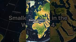 Smallest Cities in the world Top4 #information #tips #facts #infotips #cities