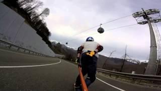 Downhill longboard Krasnaya Polyana