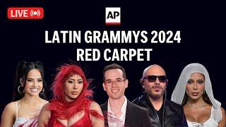 Latin Grammys 2024: LIVE from the red carpet (EN VIVO)