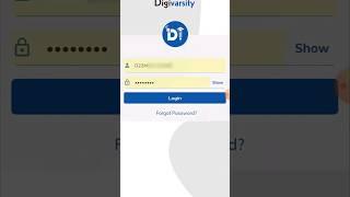 How to Login Digiversity App | CU Distance |CUIDOL #shorts #viral