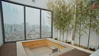 서울 펜트하우스 옥상테라스에 전망 히노끼욕조까지 Penthouse in Seoul