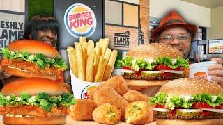 Burger King Mukbang: Crispy Fish Sandwich, Juicy Whopper, Cheesy Tots & Golden Fries