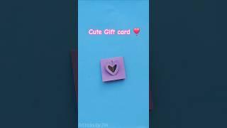 Cute gift card idea . #giftcard #cute #idea #artandcraft #papercraft