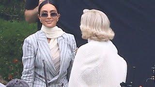 Kim Kardasdian Spotted With Glenn Close!