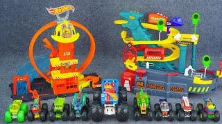 Hot Wheels Collection Unboxing Review ASMR | Hot Wheels City Super Loop Fire Station Playset