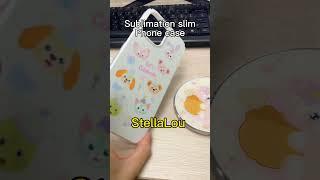 Sublimation wireless charger and phone cases#sublimation #phonecase #iphonecase #wirelesscharger